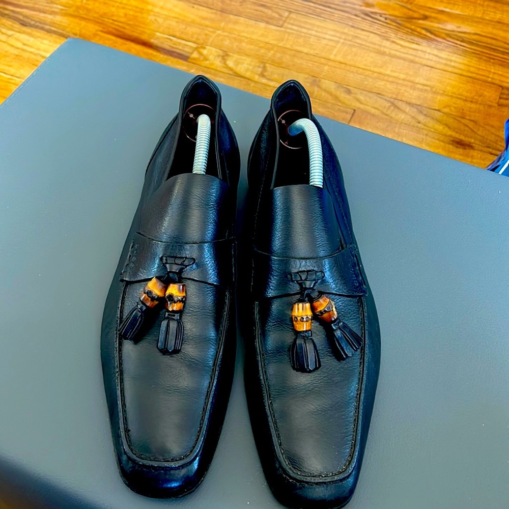 Gucci mens tassel shoes